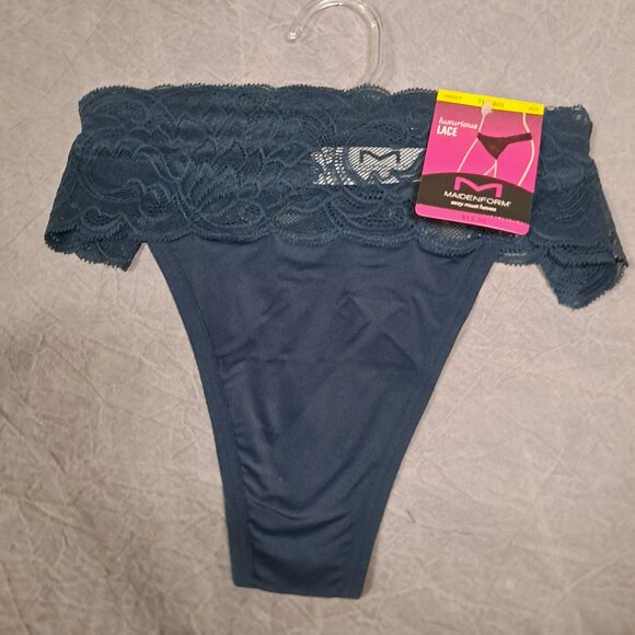 Maidenform Lace Thong Panty Size M/6 NEW - Picture 1 of 4